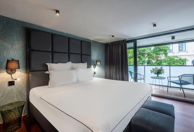 اتاق لوکس با چشم‌انداز باغ, Le Palais Gallien Hôtel & Spa