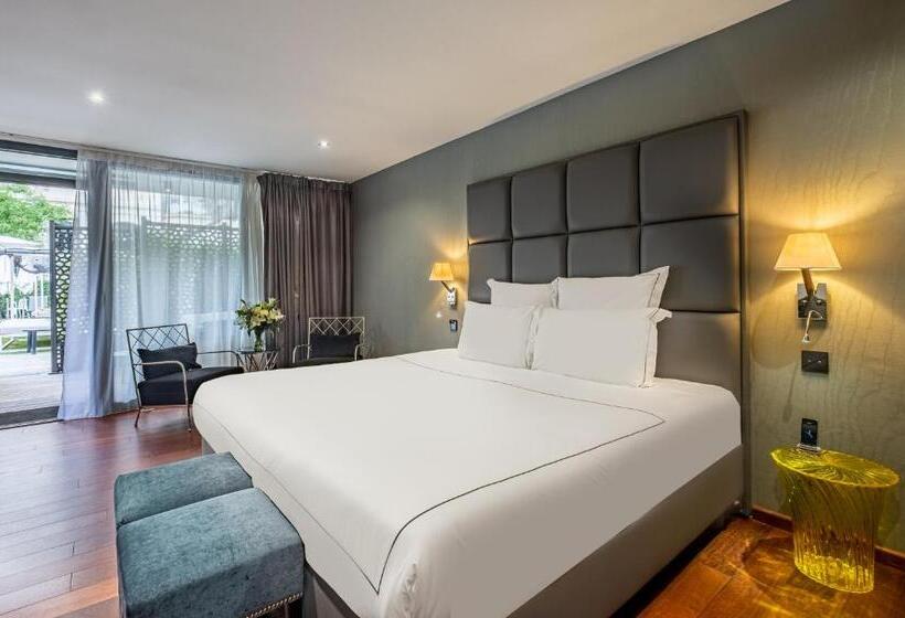 اتاق لوکس با چشم‌انداز باغ, Le Palais Gallien Hôtel & Spa