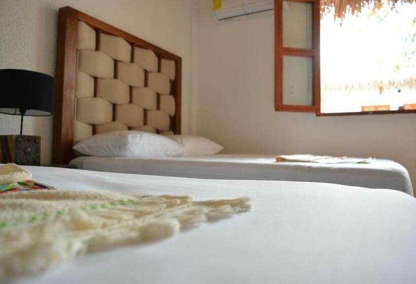 اتاق استاندارد با 2 تخت دوبل, Kinta Kan Hotel Boutique Cozumel