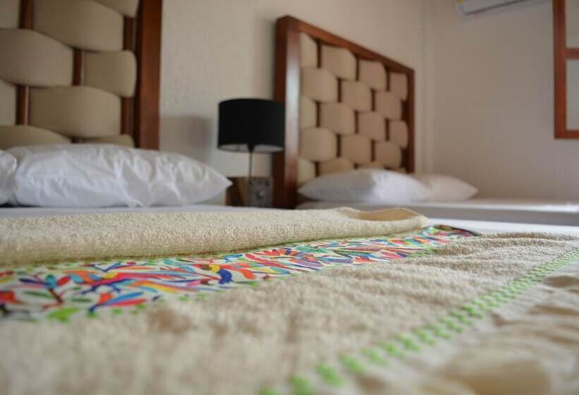 اتاق استاندارد با 2 تخت دوبل, Kinta Kan Hotel Boutique Cozumel