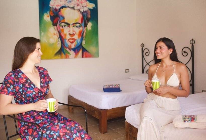 اتاق استاندارد با 2 تخت دوبل, Kinta Kan Hotel Boutique Cozumel