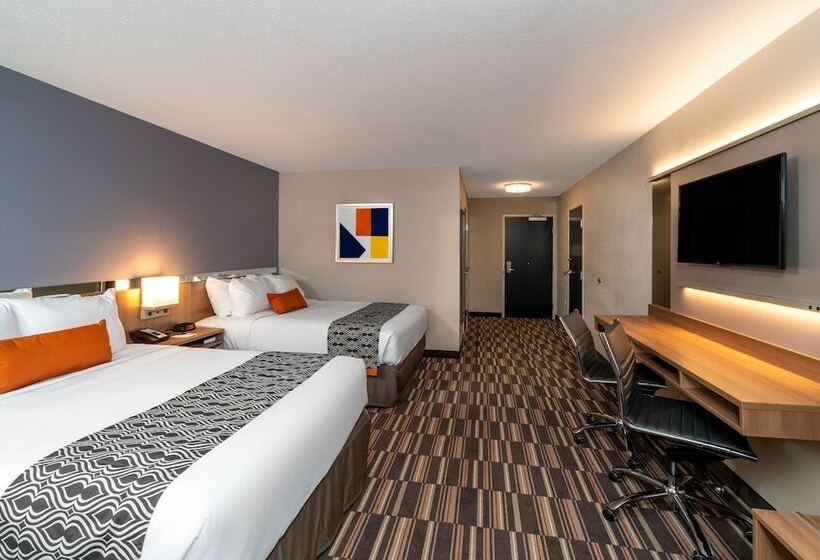 اتاق استاندارد با 2 تخت دوبل, Microtel Inn & Suites By Wyndham Carlisle