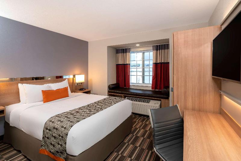 اتاق استاندارد با تخت دو نفره بزرگ, Microtel Inn & Suites By Wyndham Carlisle