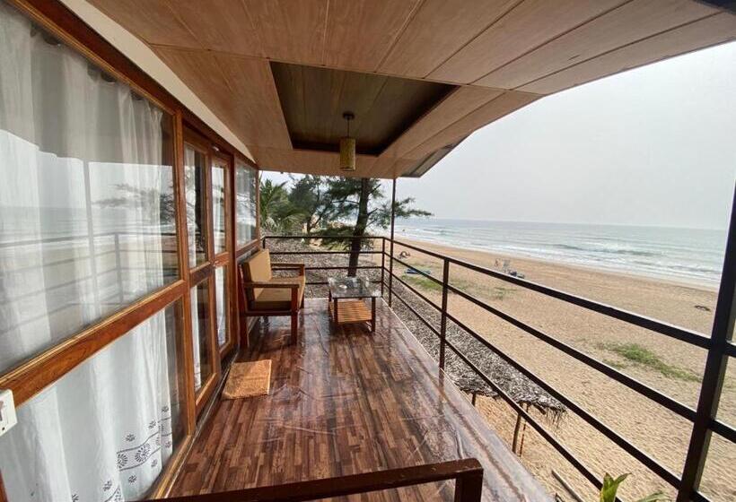 اتاق استاندارد با بالکن و چشم‌انداز دریا, Agonda Serenity Resort