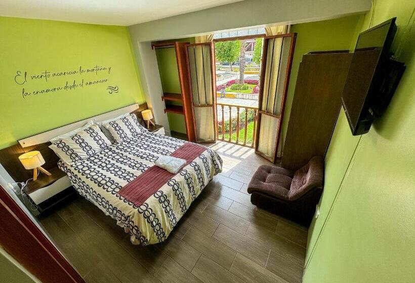 اتاق لوکس با بالکن, Benkawasi Experience Huaraz