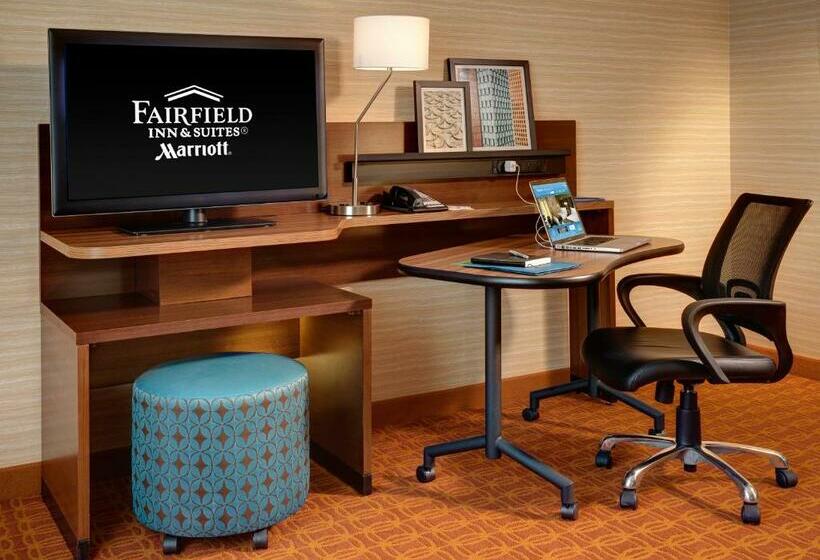 اتاق استاندارد با تخت بزرگ, Fairfield Inn & Suites Buffalo Amherst/university