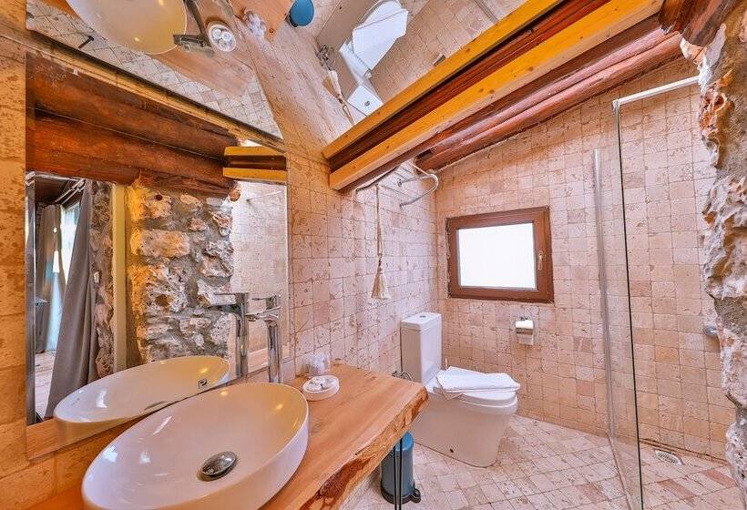 اتاق استاندارد با چشم‌انداز دریا, Kale Lodge - Adult Only + 15