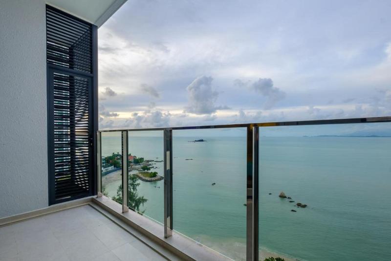 آپارتمان 2 خوابه با چشم‌انداز دریا, Tanjung Point Residences