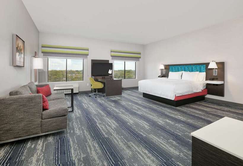 اتاق استاندارد با تخت بزرگ, Hampton Inn Champaign Southwest
