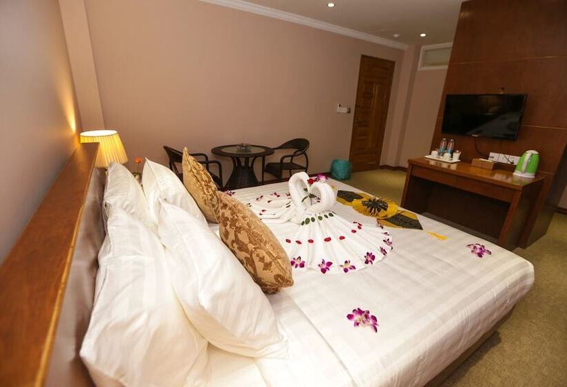 اتاق لوکس, Grand Garden Hotel Yangon