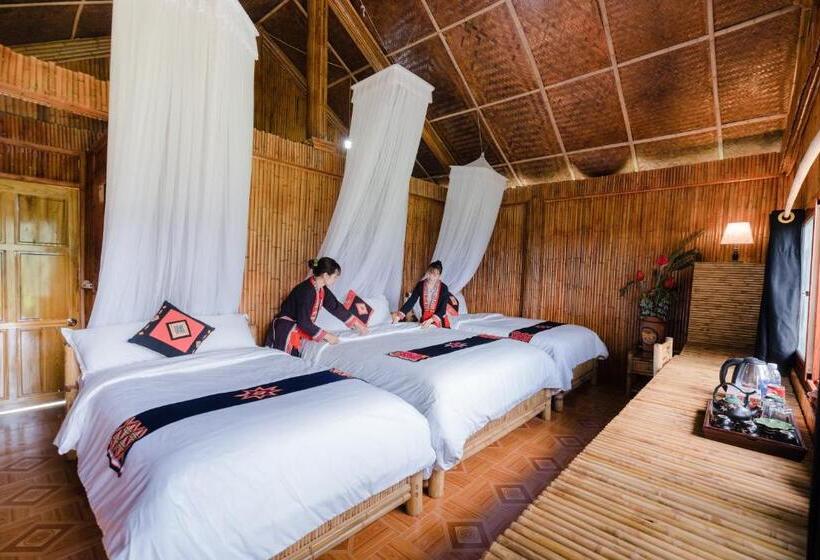 اتاق لوکس سه تخته, Hoang Su Phi Lodge