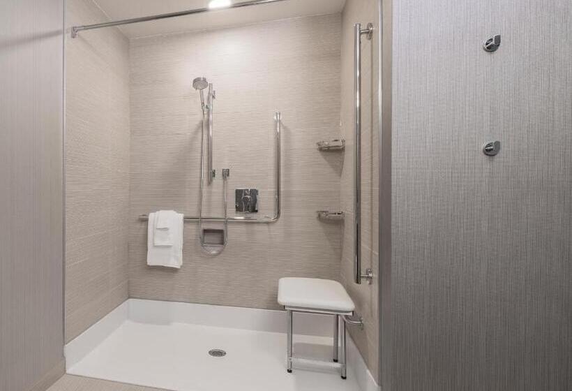 اتاق استاندارد با تخت بزرگ برای معلولان, Courtyard By Marriott Halifax Dartmouth