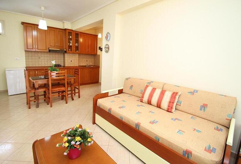 آپارتمان 1 خوابه با بالکن, Apartments Athina Orikum