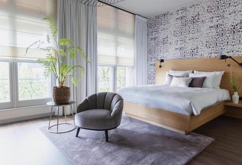اتاق لوکس با تخت بزرگ, Boutique Hotel Catshuis