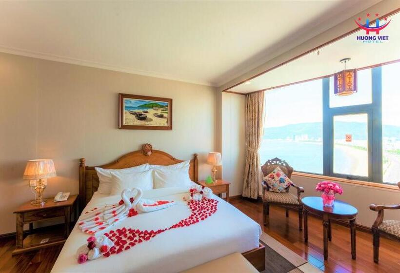 اتاق لوکس با چشم‌انداز دریا, Huong Viet Hotel Quy Nhon   Beachfront