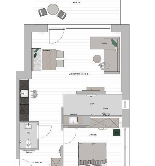 استودیوی سوپریور, Aparthotel Ursprung