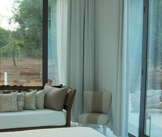 اتاق استاندارد سه تخته با چشم‌انداز باغ, Ulivi Al Sole Charming B&b