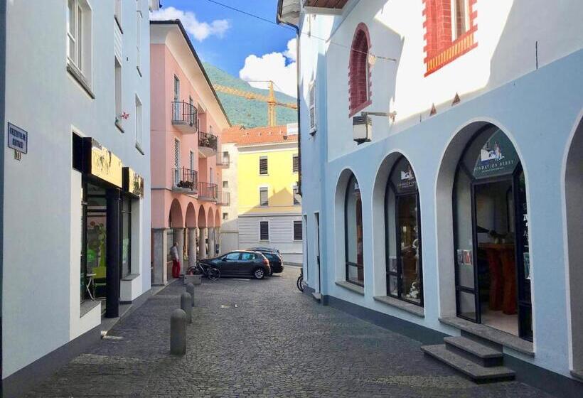 1 Sovrums Lägenhet, Great2stay City Center Apartments Locarno