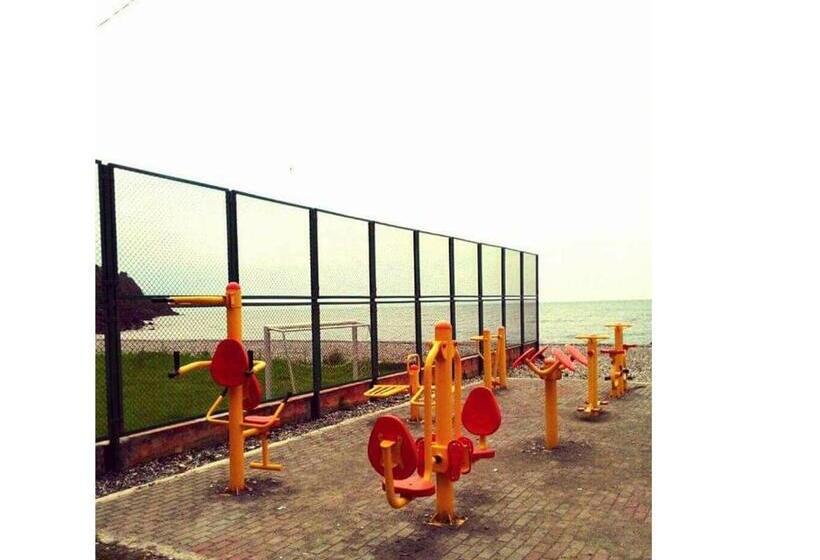 اتاق خانوادگی با چشم‌انداز دریا, Kvariati Beach Guesthouse Levaniko