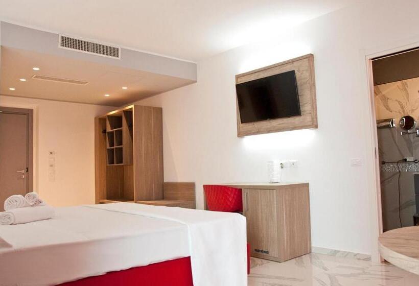 سوییت جونیور با چشم‌انداز دریا, Ambruosi Village Resort & Spa