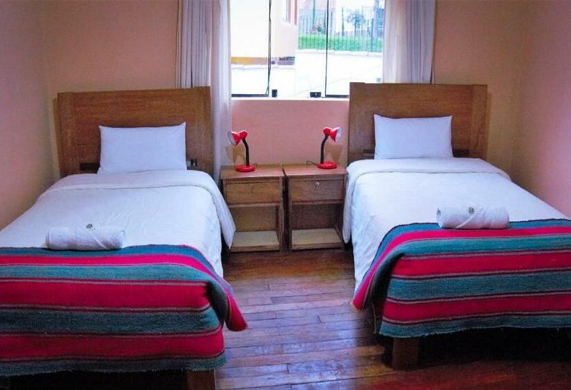 اتاق استاندارد با سرویس بهداشتی مشترک, Eco Aventura Hostel Cusco