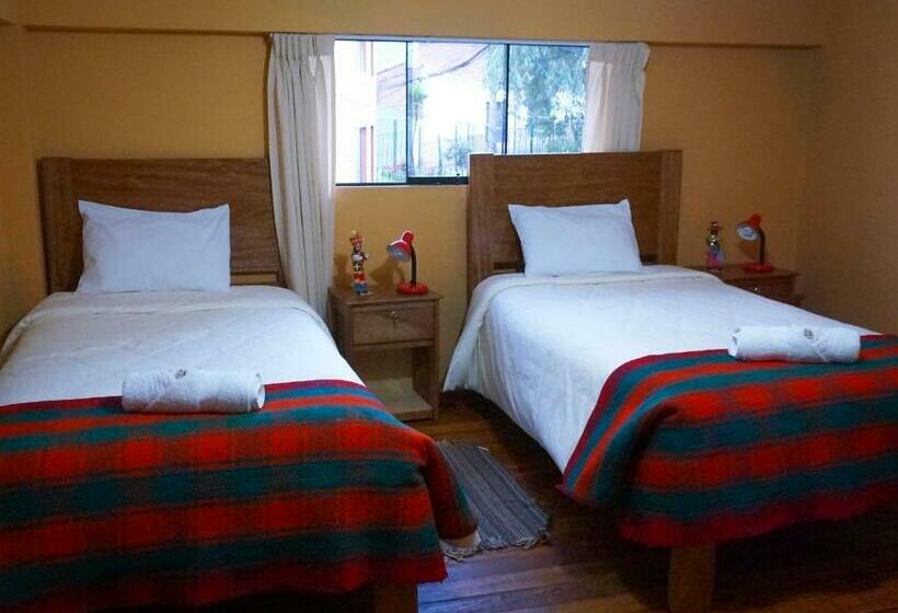 اتاق استاندارد با سرویس بهداشتی مشترک, Eco Aventura Hostel Cusco