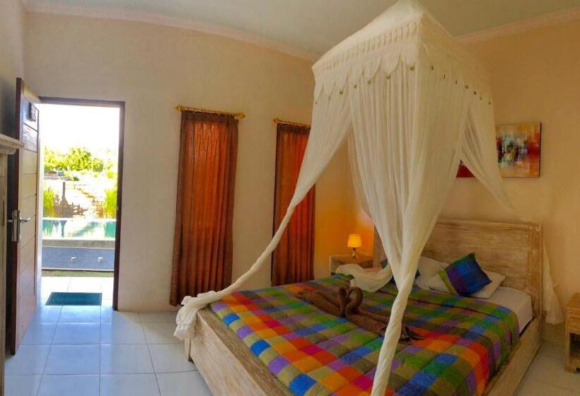 اتاق استاندارد با چشم‌انداز استخر, Jordan Guest House