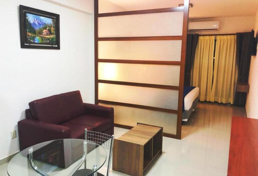 آپارتمان 1 خوابه با بالکن, Pacifico Apart