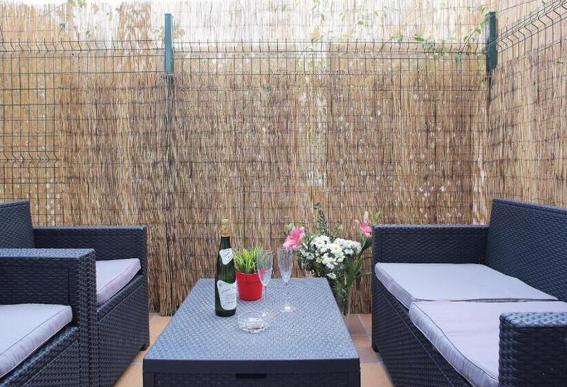 اتاق استاندارد با تراس, Hostal Balkonis