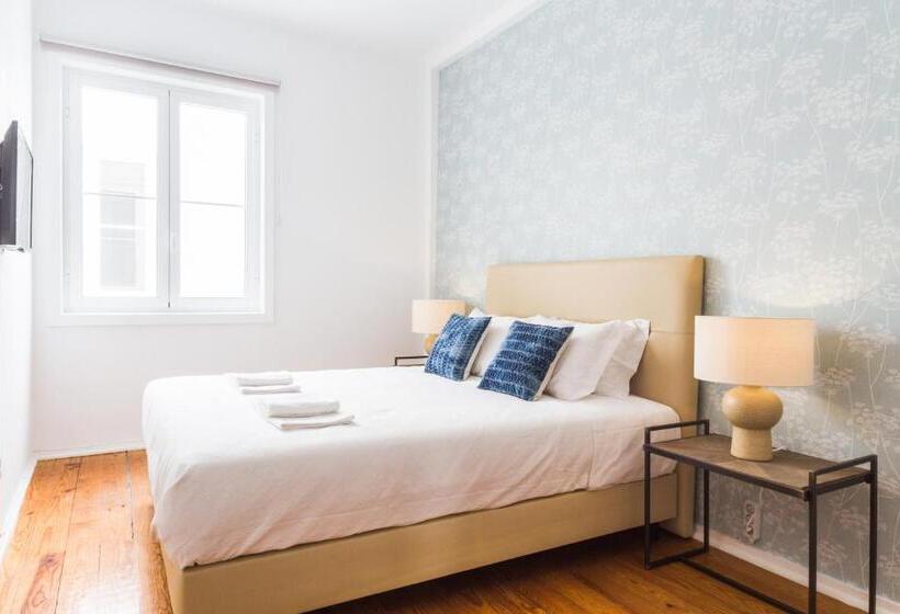 اتاق استاندارد با سرویس بهداشتی مشترک, City Lofts Lisbon   Guesthouse