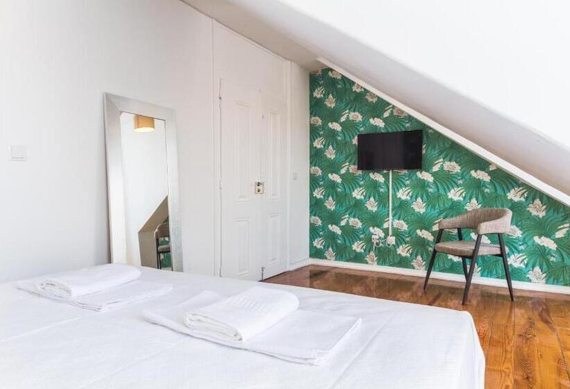 اتاق استاندارد با سرویس بهداشتی مشترک, City Lofts Lisbon   Guesthouse