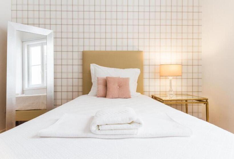 اتاق استاندارد یک تخته با سرویس بهداشتی مشترک, City Lofts Lisbon   Guesthouse
