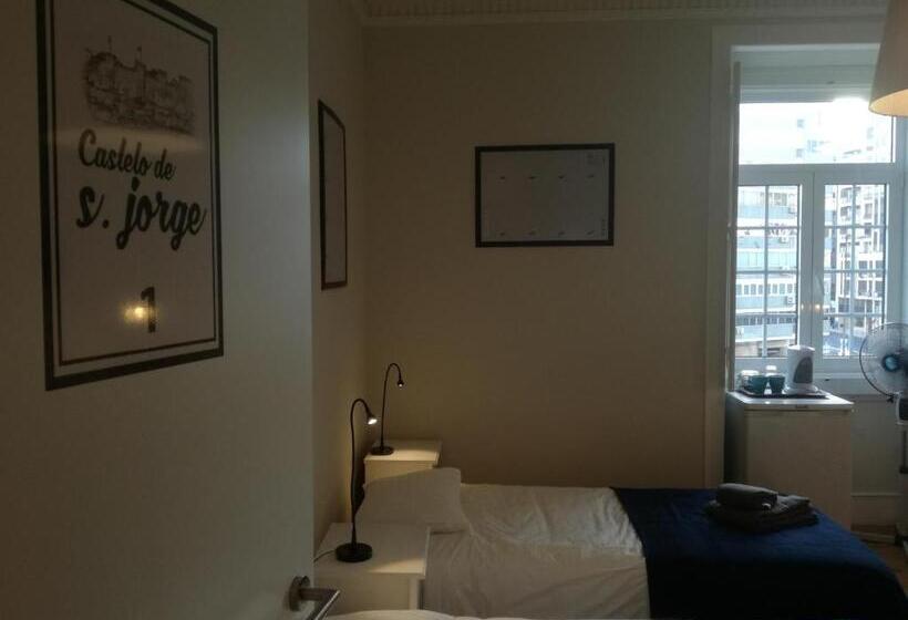 اتاق استاندارد با سرویس بهداشتی مشترک, Lxroller Premium Guesthouse