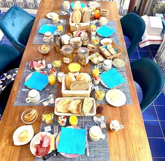 اتاق استاندارد با بالکن و چشم‌انداز دریا, Zenit Olhao Bed & Breakfast