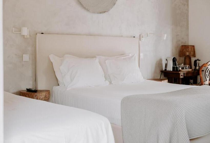اتاق استاندارد با چشم‌انداز استخر, Ponte Pedra   Melides Country House Adults Only