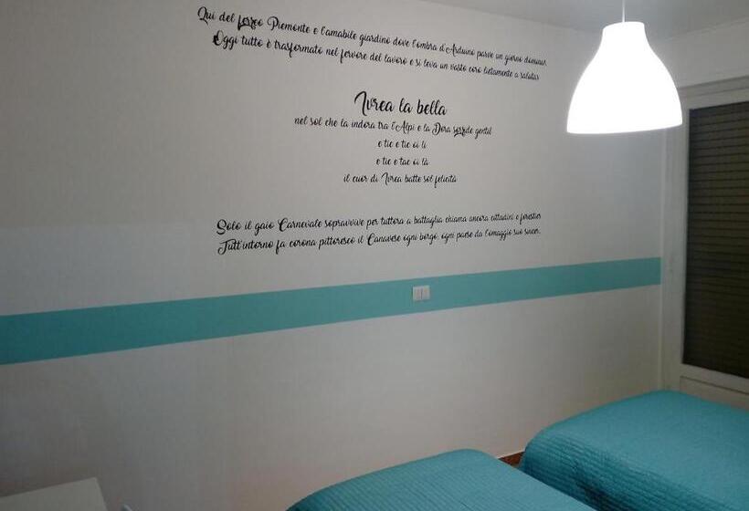 اتاق استاندارد با سرویس بهداشتی مشترک, Ivrea La Bella