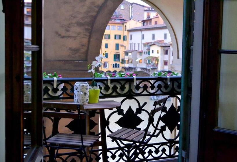 Junior suite with river view, Pontevecchio Relais