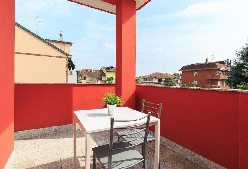 استودیو استاندارد با بالکن, Bnbook Residence La Red