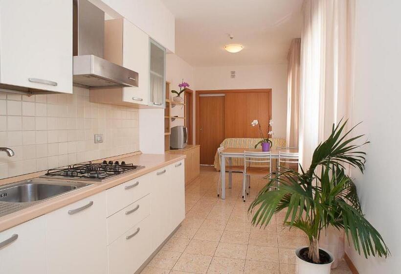 آپارتمان 1 خوابه, Residence Cà D'oro