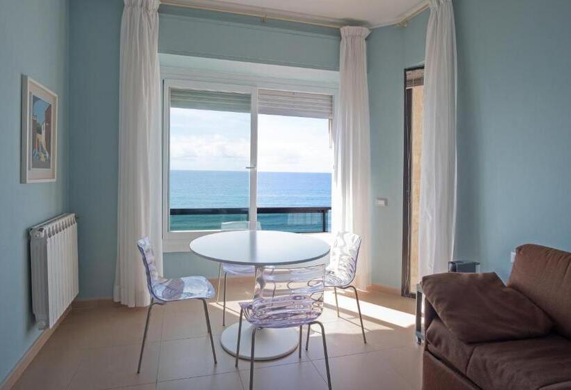 آپارتمان 1 خوابه با چشم‌انداز دریا, Residence Sole Mare Alaxi Hotels