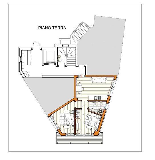 آپارتمان 2 خوابه, Residence Aspen
