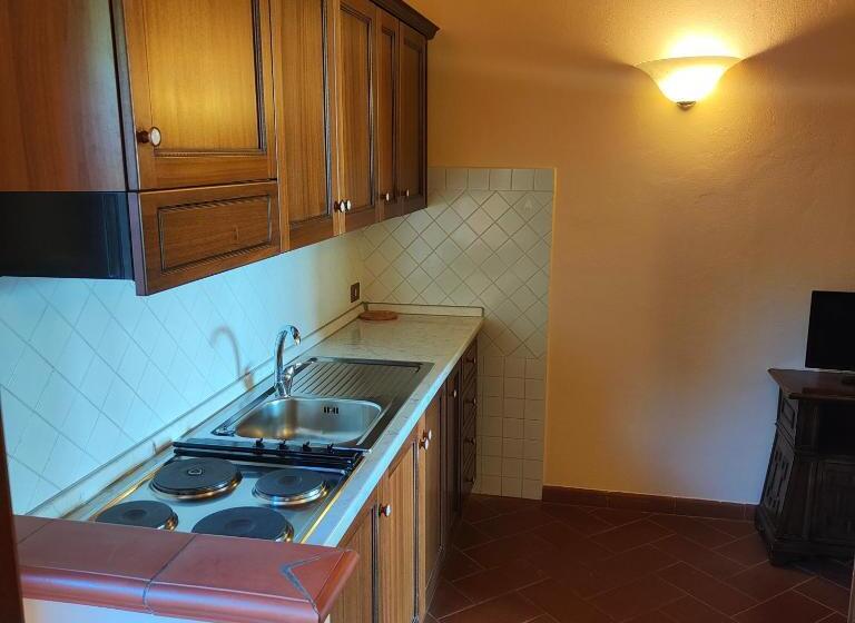 آپارتمان 1 خوابه با چشم‌انداز استخر, Agriturismo Manetti