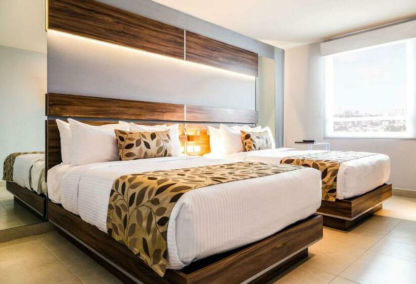 اتاق استاندارد با 2 تخت دوبل, Sleep Inn Villahermosa