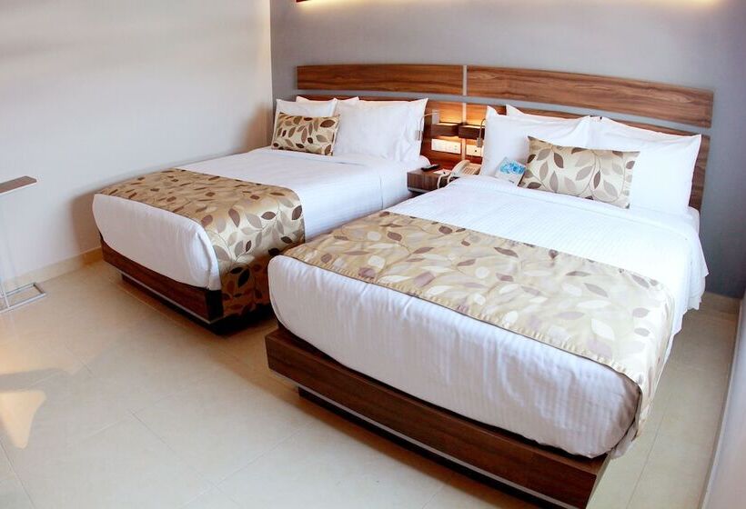 اتاق استاندارد با 2 تخت دوبل, Sleep Inn Villahermosa