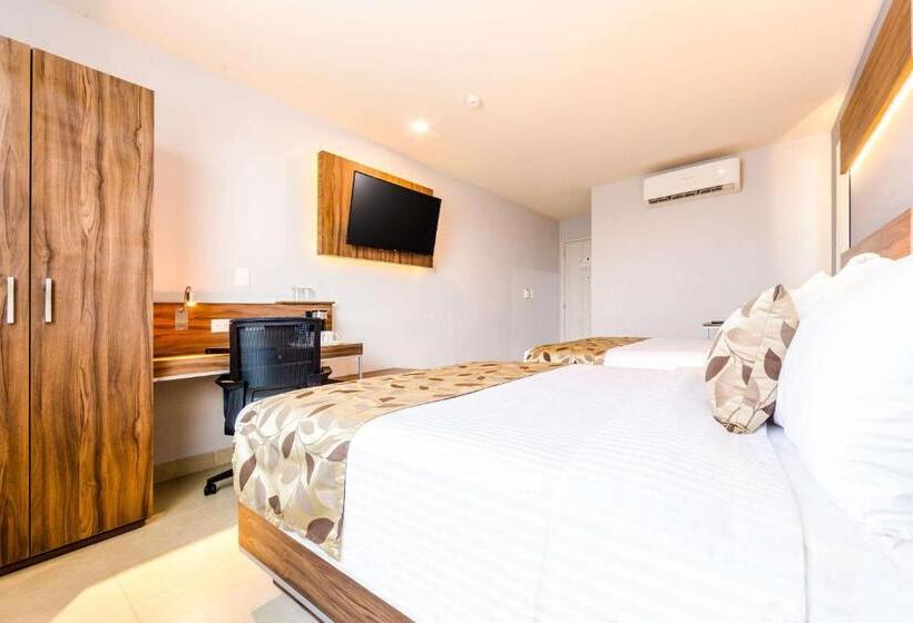 اتاق استاندارد با 2 تخت دوبل, Sleep Inn Villahermosa