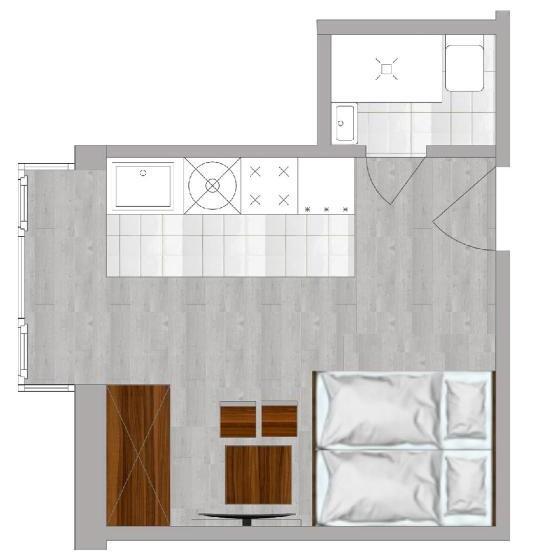 آپارتمان 1 خوابه, Arabest Aparthotel & Boardinghouse