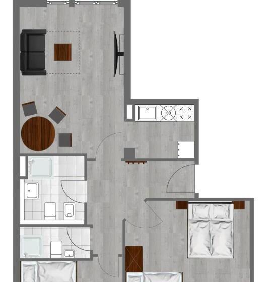 سوئیت راحتی, Arabest Aparthotel & Boardinghouse
