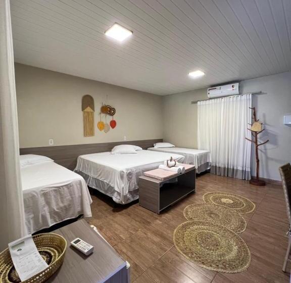 اتاق استاندارد سه نفره, Pousada Do Lago Boutique