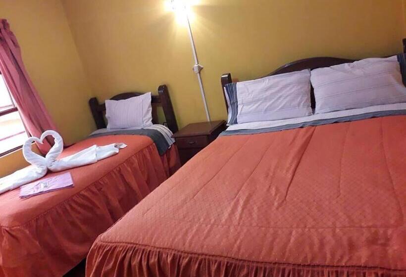 اتاق خانوادگی با سرویس بهداشتی مشترک, Hostal La Roca Uyuni