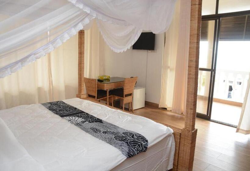 اتاق خانوادگی با چشم‌انداز جانبی دریا, Villa Dahl Beach Resort